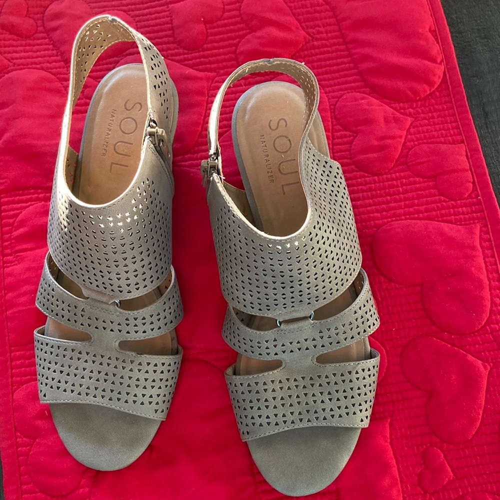 Naturalized SOUL Open-toe Booties